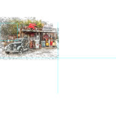 Model T & General Store  Stof (Delen)