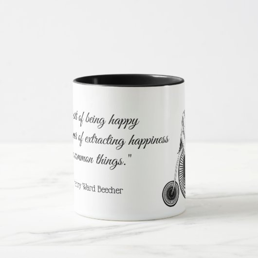 Model T Penny Farthing Classic - Motivatie Mok (Midden)