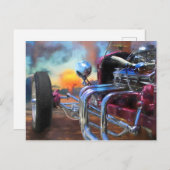 Model T Roadster BEACH SUNSET DREAMS Briefkaart (Voorkant / Achterkant)