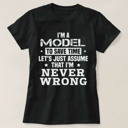 Model T-shirt (Design voorkant)