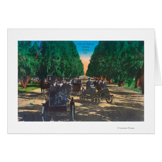 Model-T-snoeren op oorney AvenueFresno, CA (Voorkant Horizontaal)