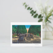 Model-T-snoeren op oorney AvenueFresno, CA Briefkaart (Staand voorkant)