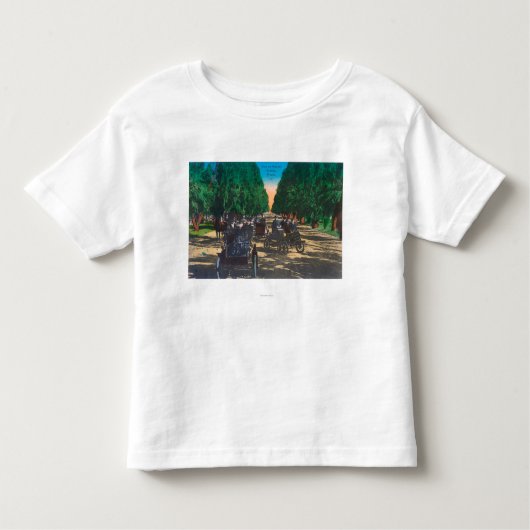 Model-T-snoeren op oorney AvenueFresno, CA Kinder Shirts (Voorkant)