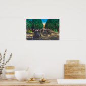 Model-T-snoeren op oorney AvenueFresno, CA Poster (Keuken)