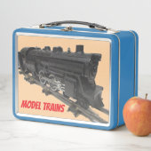 Model Trains Metal Lunchbox  (In situ)