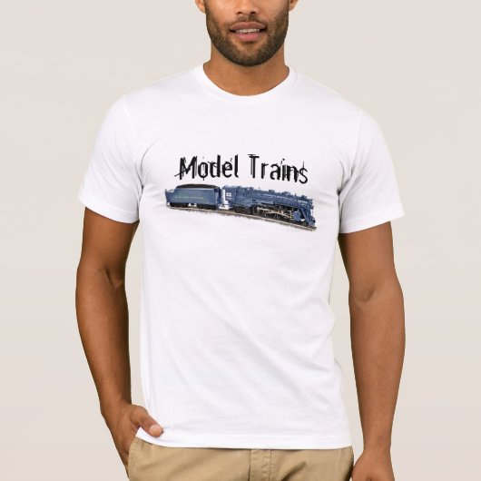 Model Trains T-shirt (Voorkant)