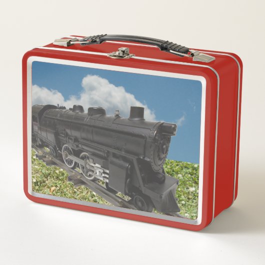 Model Trein Metalen Lunchbox (Voorkant)