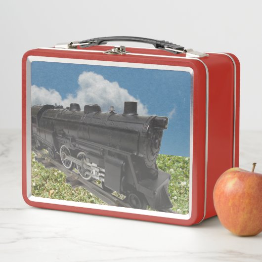 Model Trein Metalen Lunchbox (In situ)