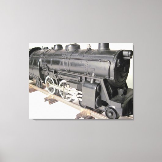 Model Treincanvas Canvas Afdruk (Voorkant)