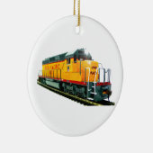 Model U.P. Diesellocomotief Keramisch Ornament (Rechts)