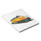 Model U.P. Diesellocomotief Notitieblok (Schuin)