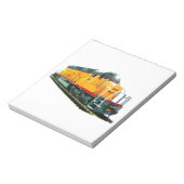 Model U.P. Diesellocomotief Notitieblok (Linkerzijde)