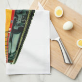 Model U.P. Diesellocomotief Theedoek (Quarter Fold)