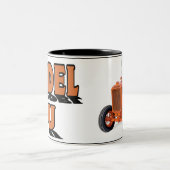 Model U Tweekleurige Koffiemok (Center)