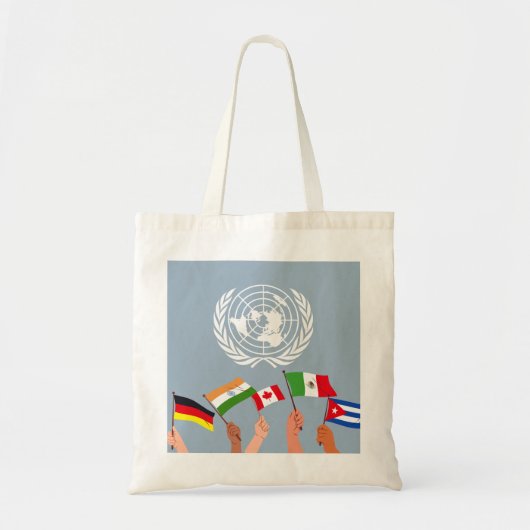 model un canvas tas ( cornflower ) (Voorkant)
