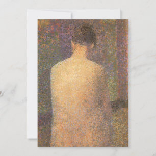Model van achteren door Georges Seurat,  kunst