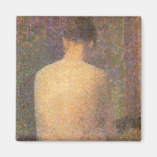 Model van achteren door Georges Seurat,  kunst Magneet