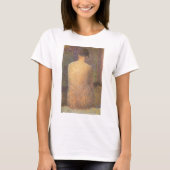 Model van achteren door Georges Seurat,  kunst T-shirt (Voorkant)