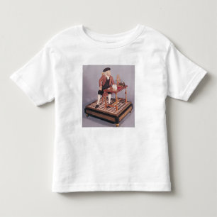 Model van Benjamin Franklin aan zijn tafel Kinder Shirts