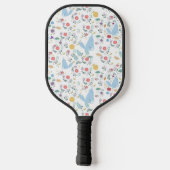 model van cartoon van wolf pickleball paddle (Achterkant)