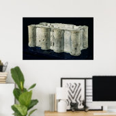 Model van de Bastille Poster (Thuiskantoor)