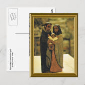 Model van de Heilige Familie Briefkaart (Voorkant / Achterkant)