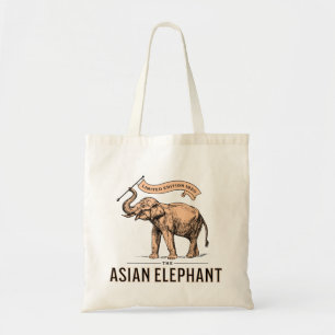  model van de kubus De aziatische olifant Tote Bag