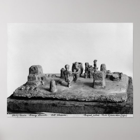 Model van de "Sit Shamsi"-ceremonie Poster (Voorkant)