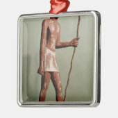 Model van een ambtenaar metalen ornament (Links)