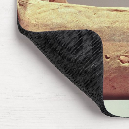 Model van een boot met een hoog benedendek muismat (Hoek)