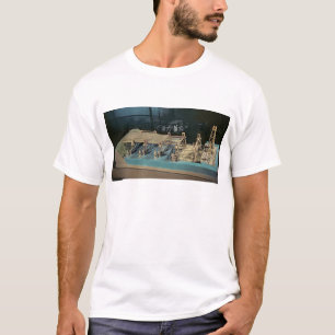 Model van een brug over de Rijn T-shirt