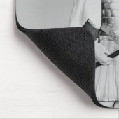 Model van een Carolingian cavalryman Muismat (Hoek)