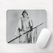 Model van een Carolingian cavalryman Muismat (Met muis)