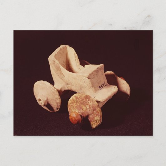 Model van een chariot, 2000-1595 BC Briefkaart (Voorkant)