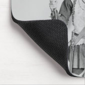 Model van een Frankisch krijger Muismat (Hoek)