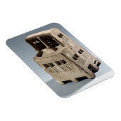 Model van een huis (kalksteen) magneet (Rechterzijde)