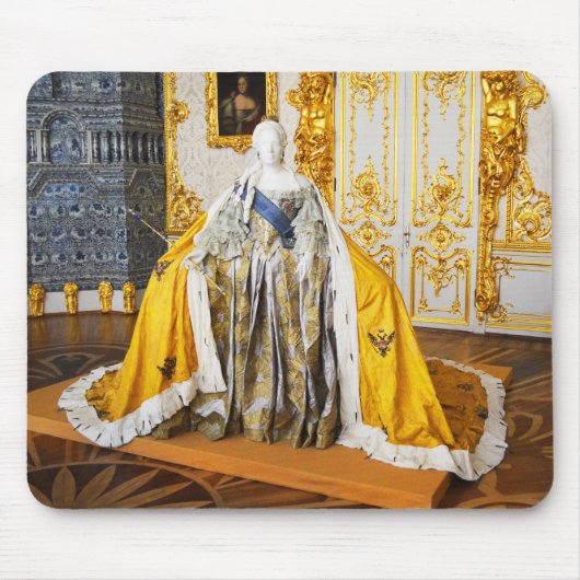 Model van een Russische koningin Muismat (Voorkant)