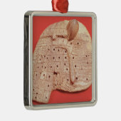 Model van een schapenlever metalen ornament (Rechts)