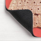 Model van een schapenlever muismat (Hoek)