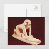 Model van een servant-slijpgraan, Oud Koninkrijk Briefkaart (Voorkant / Achterkant)