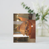 Model van een tank op basis van tekeningen van Leo Briefkaart (Staand voorkant)