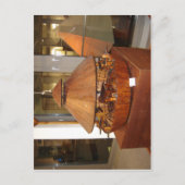 Model van een tank op basis van tekeningen van Leo Briefkaart (Voorkant)