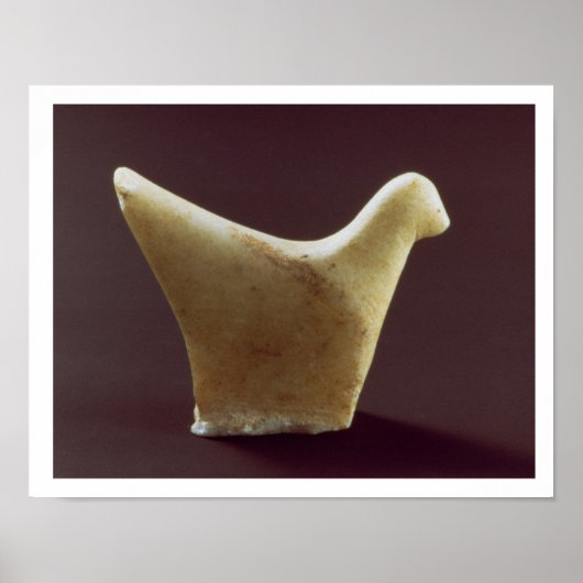 Model van een vogel, vroege Cycladic, c.2800-2300 Poster (Voorkant)