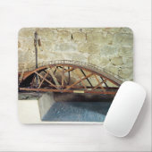 Model van een zwendbrug muismat (Met muis)