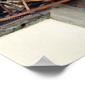 Model van een zwendbrug poster (Hoek)