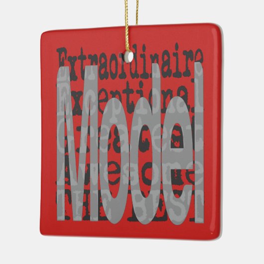 Model van extraordinaire keramisch ornament (Links)