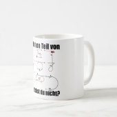 Model van het Aresti Symbols Aerobatics Program Pi Koffiemok (Voorkant rechts)