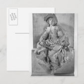 Model van het monument voor Alexandre Dumas Pere Briefkaart (Voorkant / Achterkant)