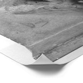 Model van het monument voor Alexandre Dumas Pere Poster (Hoek)