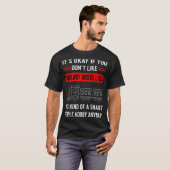 Model van het spoorvervoer Treinwagons T-shirt (Voorkant volledig)